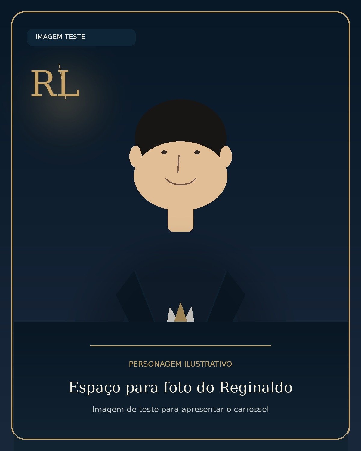 Imagem teste de apresentação do corretor